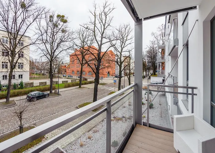 Riverfront Gdansk, Sun & Snow شقة