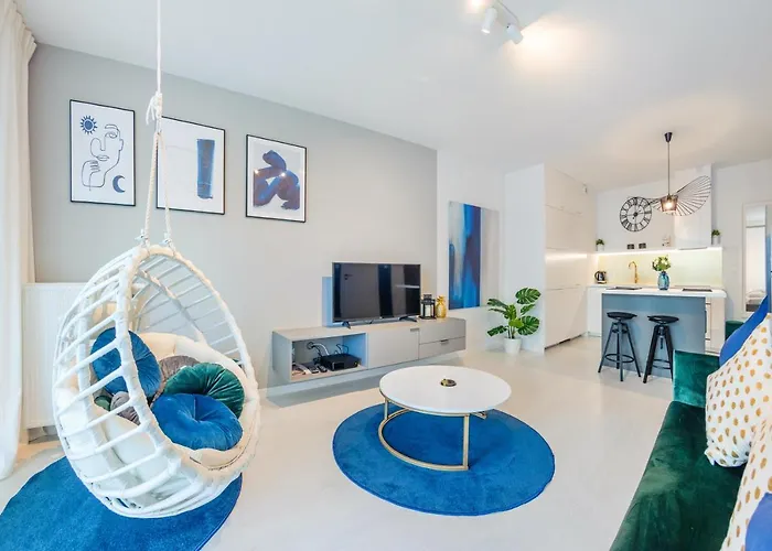 Riverfront Gdansk, Sun & Snow شقة غدانسك